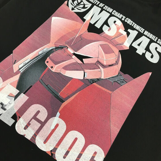 機動戦士ガンダム フルカラーTシャツ MS-14S シャア専用ゲルググ【2022年6月発送】