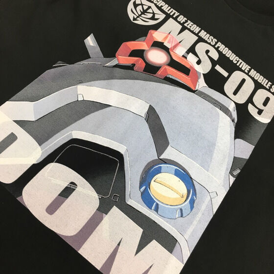 機動戦士ガンダム フルカラーTシャツ MS-09 ドム【2022年6月発送】