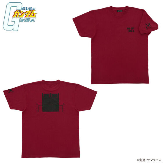 ガンダムシリーズ MSモチーフ企画 Tシャツ 【2022年6月発送】