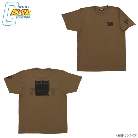 ガンダムシリーズ MSモチーフ企画 Tシャツ 【2022年6月発送】