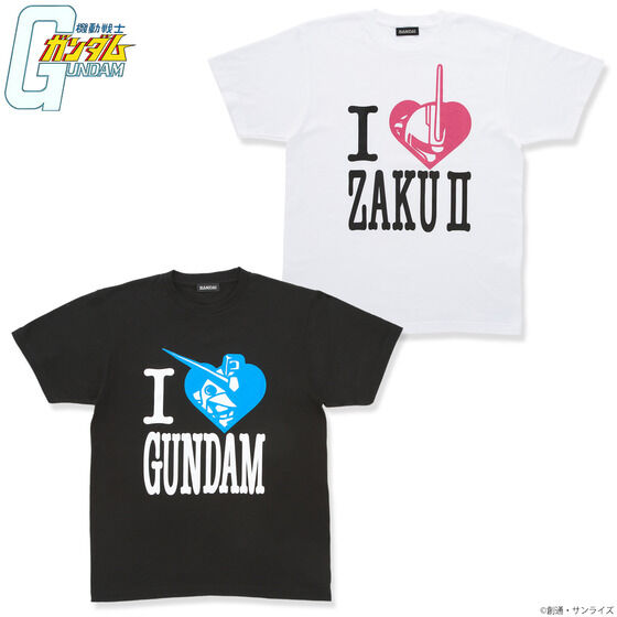 機動戦士ガンダム I LOVE MOBILE SUIT企画 Tシャツ【2022年6月発送】