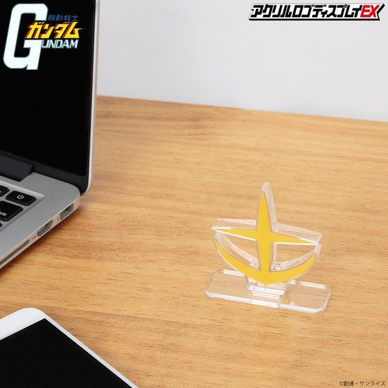 アクリルロゴディスプレイEX 機動戦士ガンダム 地球連邦軍マーク【7次受注 2022年8月発送分】