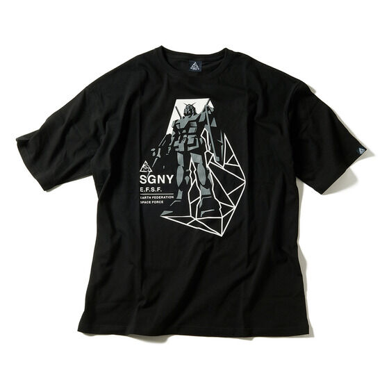 STRICT-G NEW YARK ビッグTシャツ ABSTRACT GUNDAM