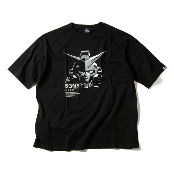 STRICT-G NEW YARK ビッグTシャツ ABSTRACT GUNDAM FACE