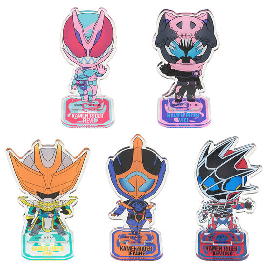 仮面ライダーリバイス　デフォルメアクリルスタンド　全10種