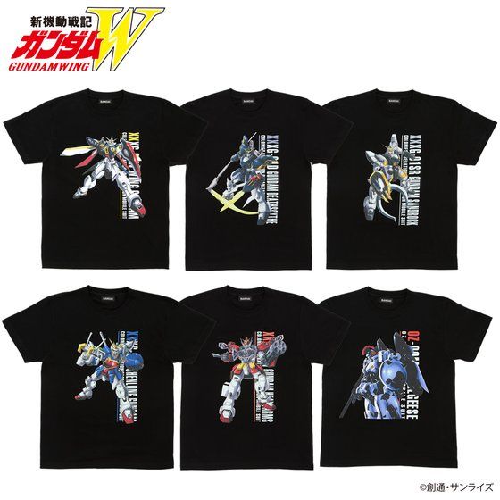 新機動戦記ガンダムW フルカラーTシャツ Ver.2.0 【2022年7月発送】