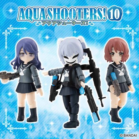 ガンダム」フミナ＆ギャン子が「AQUA SHOOTERS!」で可動フィギュア化