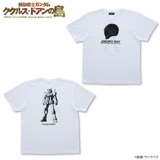 機動戦士ガンダム ククルス・ドアンの島 ヘルメットデザイン Tシャツ