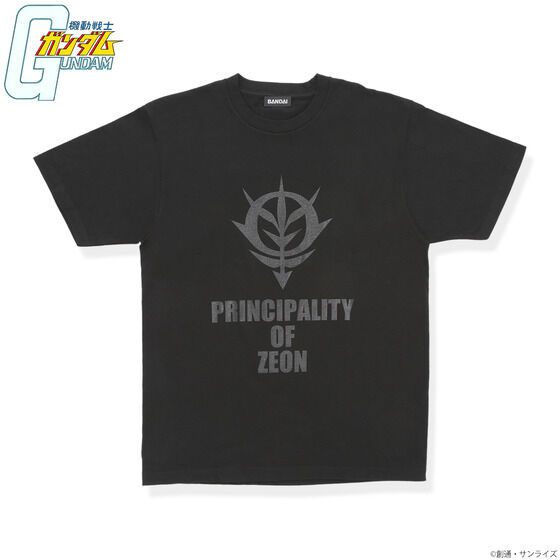 ガンダムシリーズ BLACKシリーズ マーク Tシャツ【2022年8月発送】