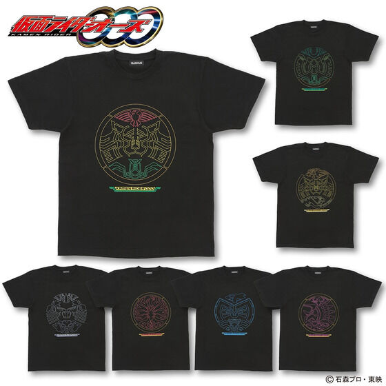 仮面ライダーオーズ コンボ Tシャツ 全7種 | 仮面ライダーオーズ/OOO