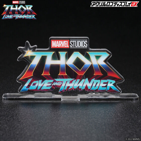 アクリルロゴディスプレイEX MARVEL ソー:ラブ&サンダー/Thor: Love and Thunder