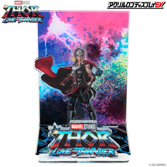 アクリルロゴディスプレイEX MARVEL ソー:ラブ&サンダー/Thor: Love and Thunder