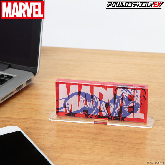 アクリルロゴディスプレイEX マーベル ボックス ロゴ アイアンマン/ Marvel BOX LOGO IRON MAN