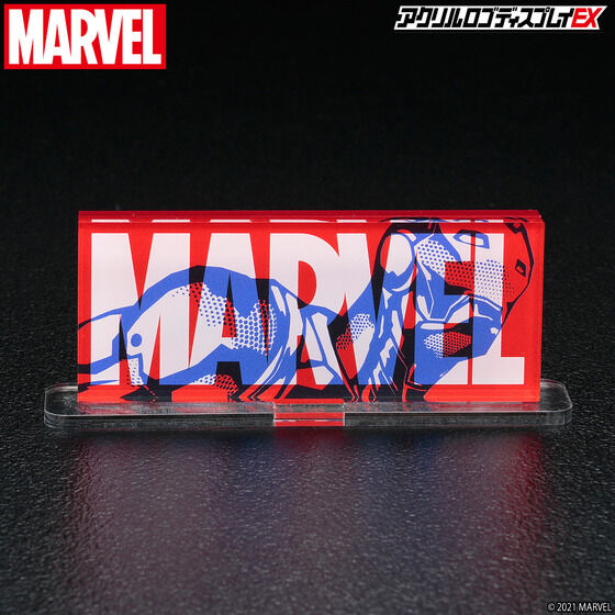 アクリルロゴディスプレイEX マーベル ボックス ロゴ アイアンマン/ Marvel BOX LOGO IRON MAN