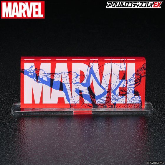 アクリルロゴディスプレイEX  マーベル ボックス ロゴ スパイダーマン/Marvel Box Logo Spider-man【6次受注2022年9月発送分】