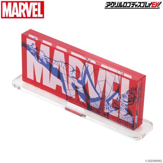 アクリルロゴディスプレイEX  マーベル ボックス ロゴ スパイダーマン/Marvel Box Logo Spider-man【6次受注2022年9月発送分】