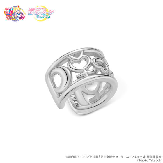 【U-TREASURE】Planet Symbol Ear Cuff Super Sailor Guardians 0.5set プラチナ【12月お届け】