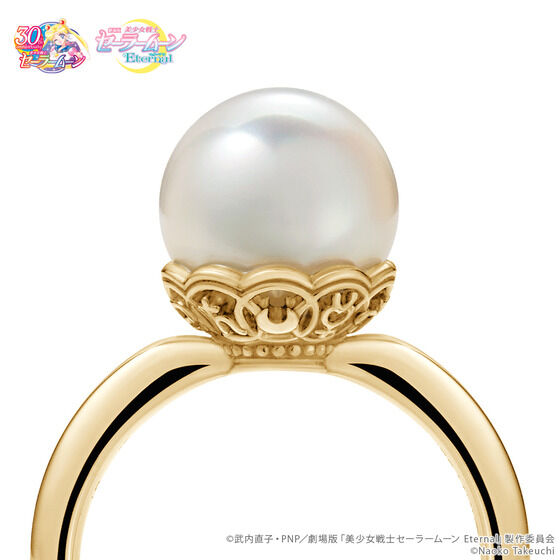 【U-TREASURE】Sailor Guardians Circle Ring K18イエローゴールド（パール込）【12月お届け】