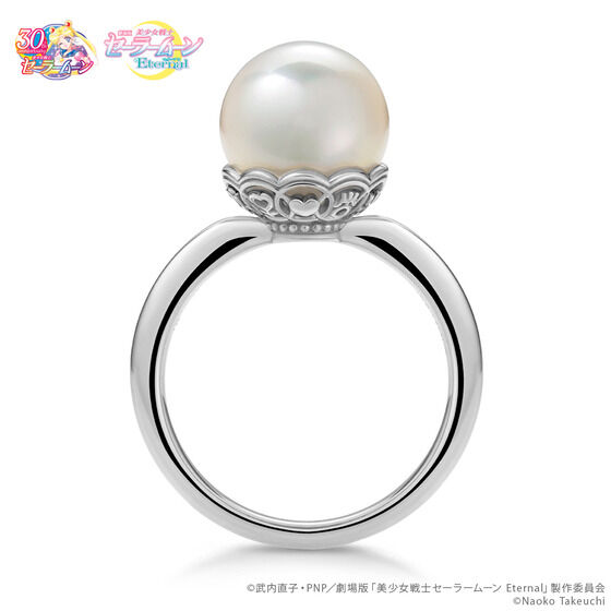 【U-TREASURE】Sailor Guardians Circle Ring K18ホワイトゴールド（パール込）【12月お届け】