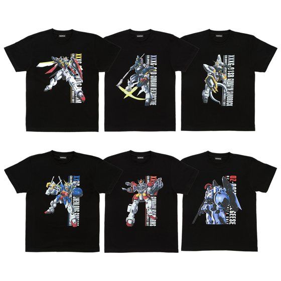 新機動戦記ガンダムW フルカラーTシャツ Ver.2.0