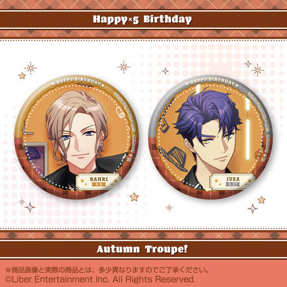 A3! zOʃobW `Happy~5 Birthday Autumn Troupe!`