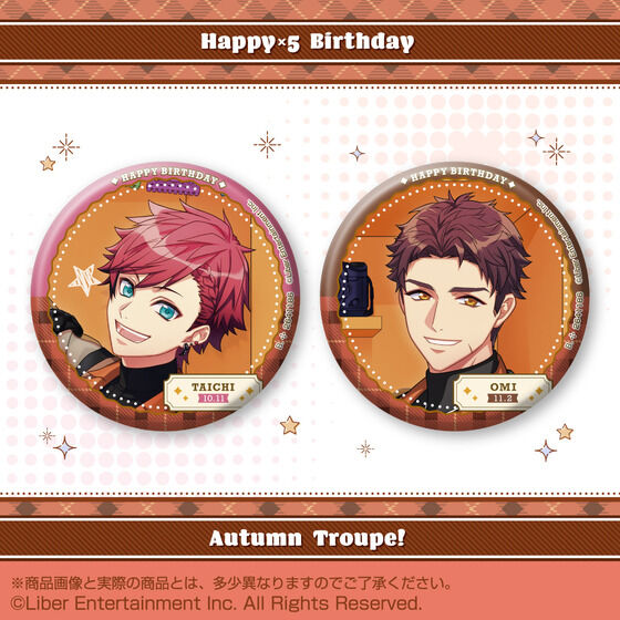 A3! zOʃobW `Happy~5 Birthday Autumn Troupe!`