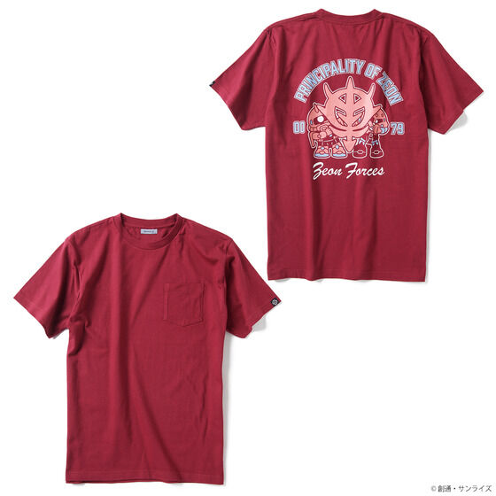 STRICT-G『機動戦士ガンダム』ポケットTシャツ ZEON FORCES