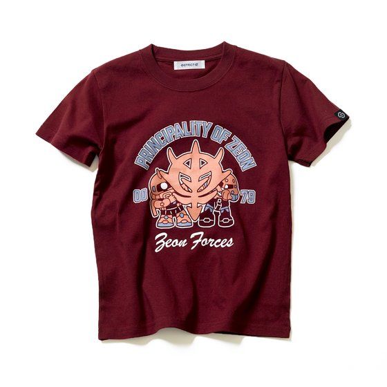 STRICT-G『機動戦士ガンダム』 キッズTシャツ  ZEON FORCES柄【再販】