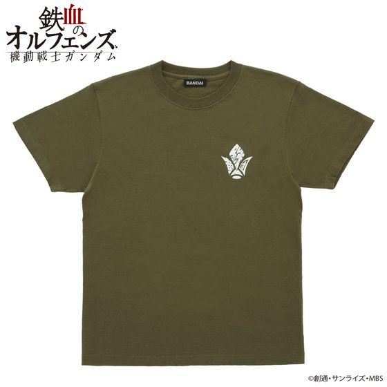 機動戦士ガンダム 鉄血のオルフェンズ 鉄華団文字シリーズ Tシャツ