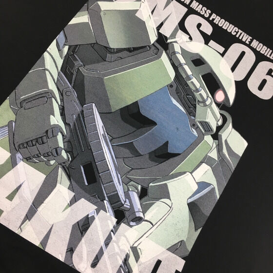 機動戦士ガンダム フルカラーTシャツ MS-06 量産型ザク【2022年10月発送】