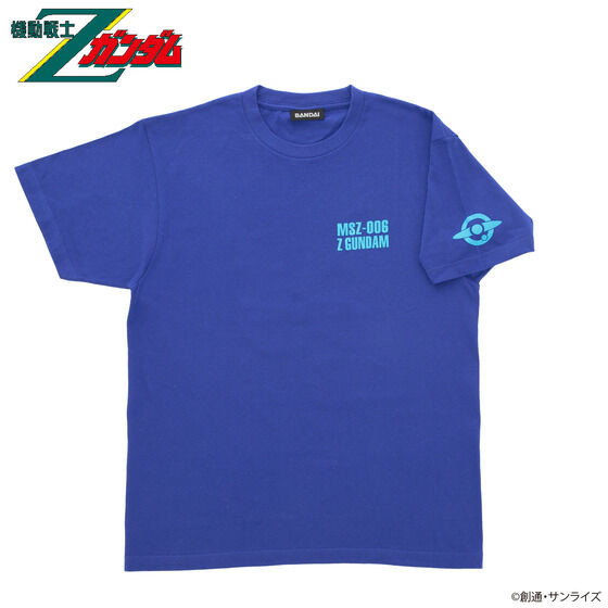 機動戦士Zガンダム MSモチーフ企画 Tシャツ MSZ-006 Zガンダム【2022年10月発送】