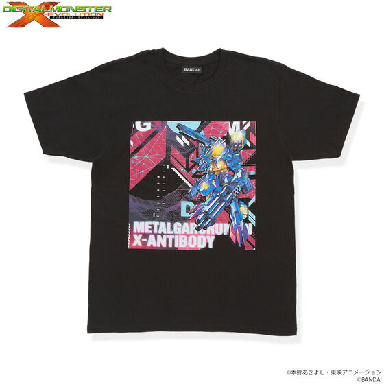 X抗体デジモン　Tシャツ　メタルガルルモン(X抗体)