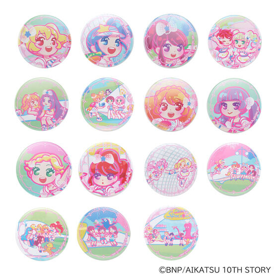 Canバッジ54　アイカツ！