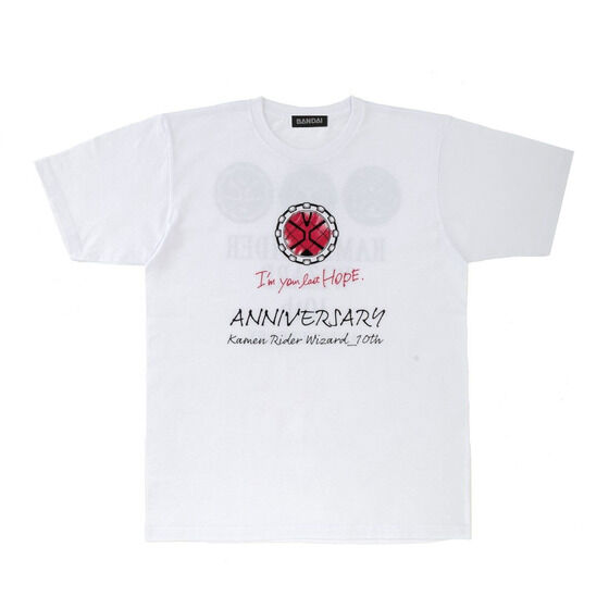 仮面ライダーウィザード 10周年記念Tシャツ ホープ柄 | 仮面ライダー