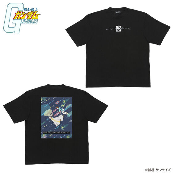 機動戦士ガンダム ノスタルジックデザイン Tシャツ アムロ×ララァ