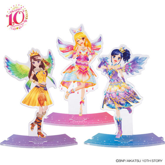 2次予約販売】アイカツ！アクリルスタンド（データカードダスver 