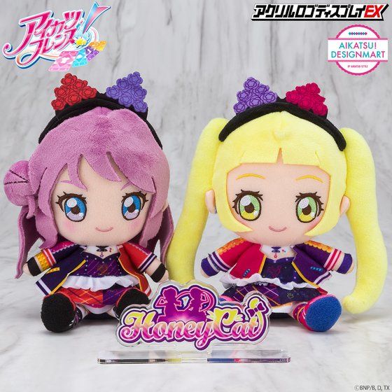 【再販】アクリルロゴディスプレイEX　アイカツフレンズ！ハニーキャット【2022年12月発送分】