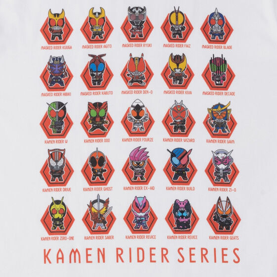 仮面ライダーギーツ 仮面ライダーシリーズ デフォルメ Tシャツ バンコレ