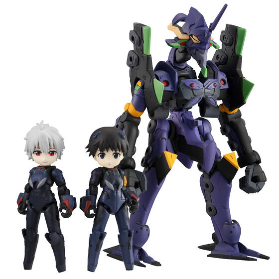 【抽選販売】デスクトップアーミー　ヱヴァンゲリヲン新劇場版　碇シンジ＆渚カヲル＆エヴァンゲリオン第13号機