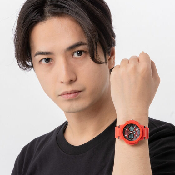 仮面ライダー電王　モモタロス　腕時計