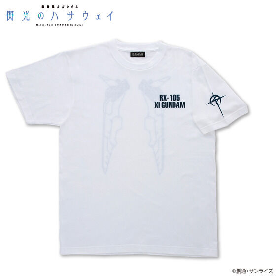 機動戦士ガンダム 閃光のハサウェイ MSモチーフ企画 Tシャツ 【2022年12月発送】