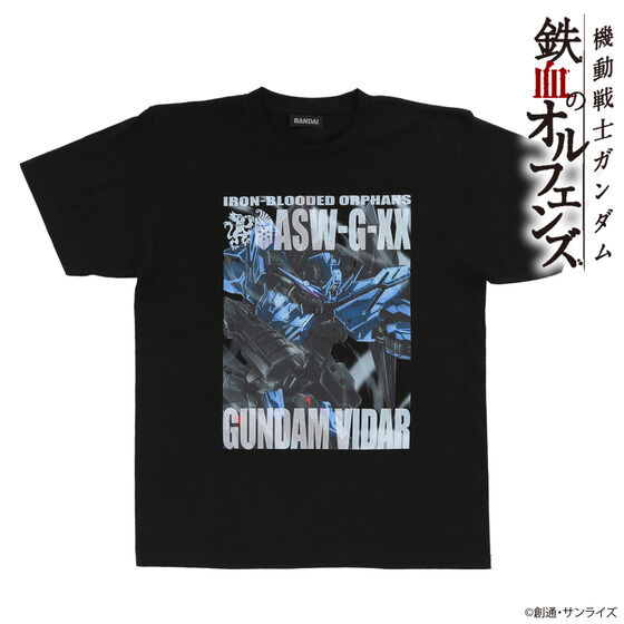 機動戦士ガンダム 鉄血のオルフェンズ MS ARCHIVES フルカラーTシャツ ガンダム・ヴィダール