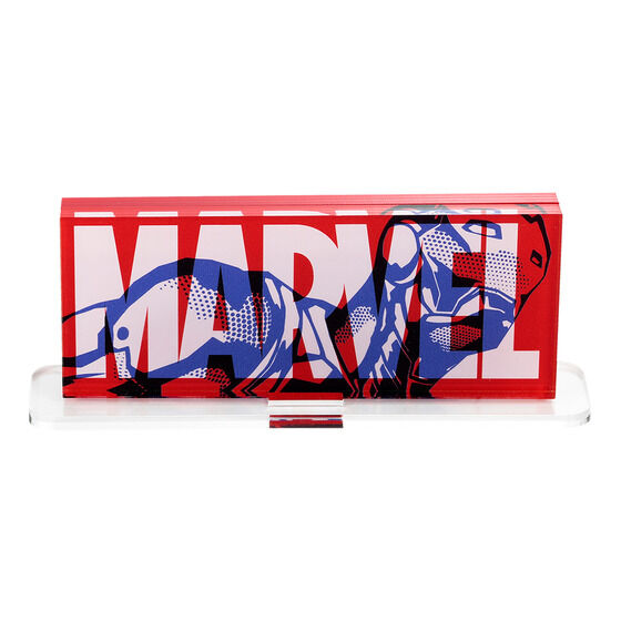 アクリルロゴディスプレイEX マーベル ボックス ロゴ アイアンマン/ Marvel BOX LOGO IRON MAN 【2次受注2022年12月発送分】