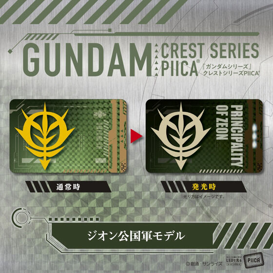 ガンダムシリーズ PIICA＋クリアパスケース 第二弾 クレストシリーズ 【2022年12月発送】