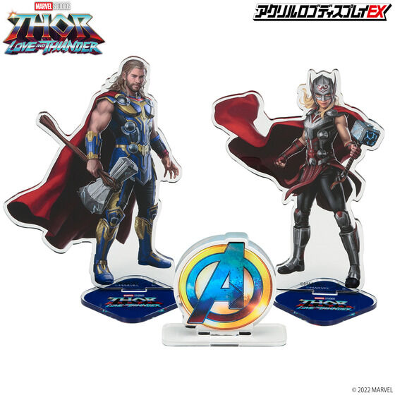 アクリルロゴディスプレイEX MARVEL ソー:ラブ&サンダー/Thor: Love and Thunder A マーク