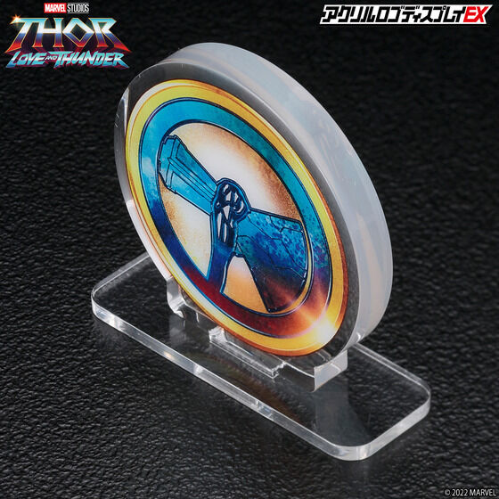アクリルロゴディスプレイEX MARVEL ソー:ラブ&サンダー/Thor: Love and Thunder ストームブレイカー マーク