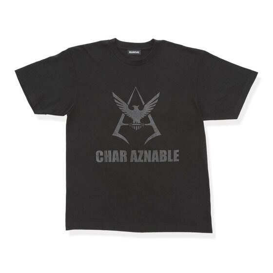 機動戦士ガンダム BLACKシリーズ マーク Tシャツ シャアモデル