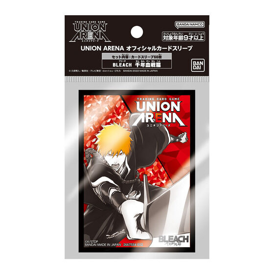 バンダイ公式サイト | UNION ARENA オフィシャルカードスリーブ BLEACH