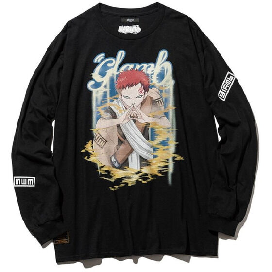 NARUTO【glamb】ロングTシャツ 我愛羅 | NARUTO -ナルト- | アニメ 