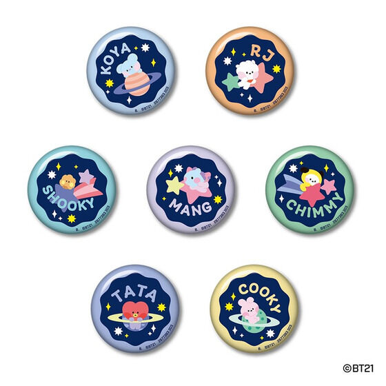 BT21 Canバッジ54